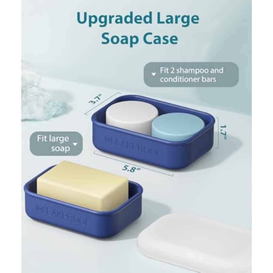 Lekvrije reiszeephouder, houde - Bar Soap Shampoo Solid recensie en prijs