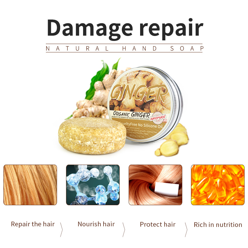 Shampoo Zeep Gember Vaste Sham - Bar Soap Shampoo Solid recensie en prijs