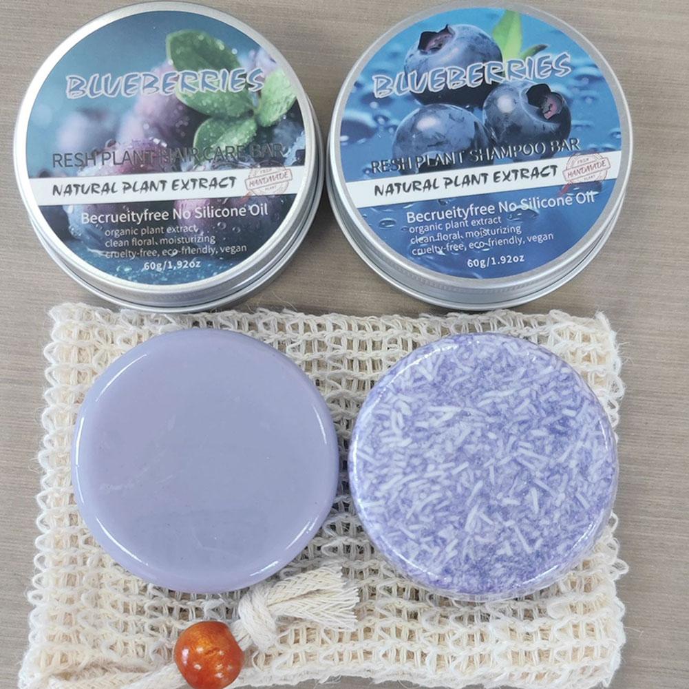 Plantaardige bosbessenshampoo  - Bar Soap Shampoo Solid recensie en prijs