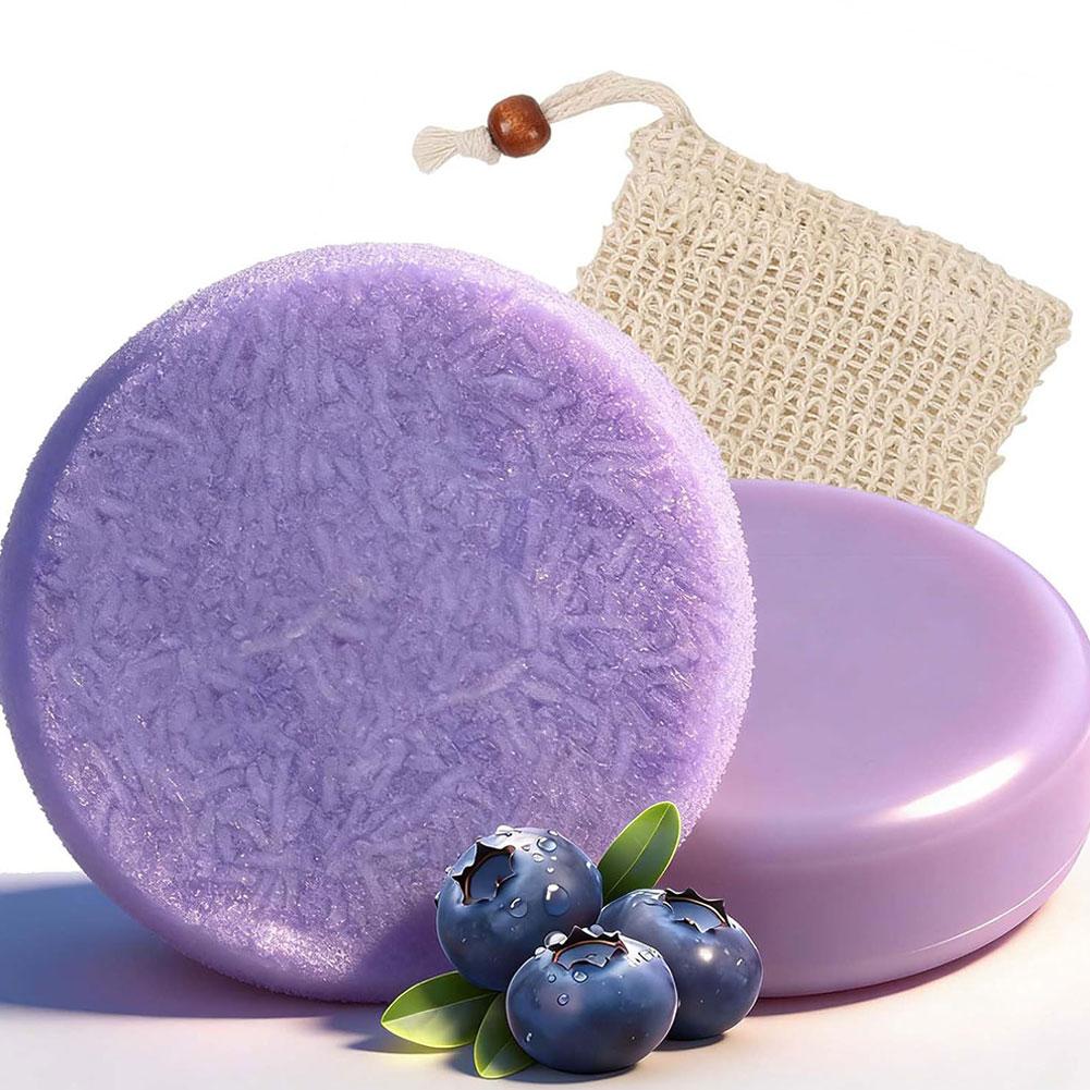 Plantaardige bosbessenshampoo  - Bar Soap Shampoo Solid recensie en prijs