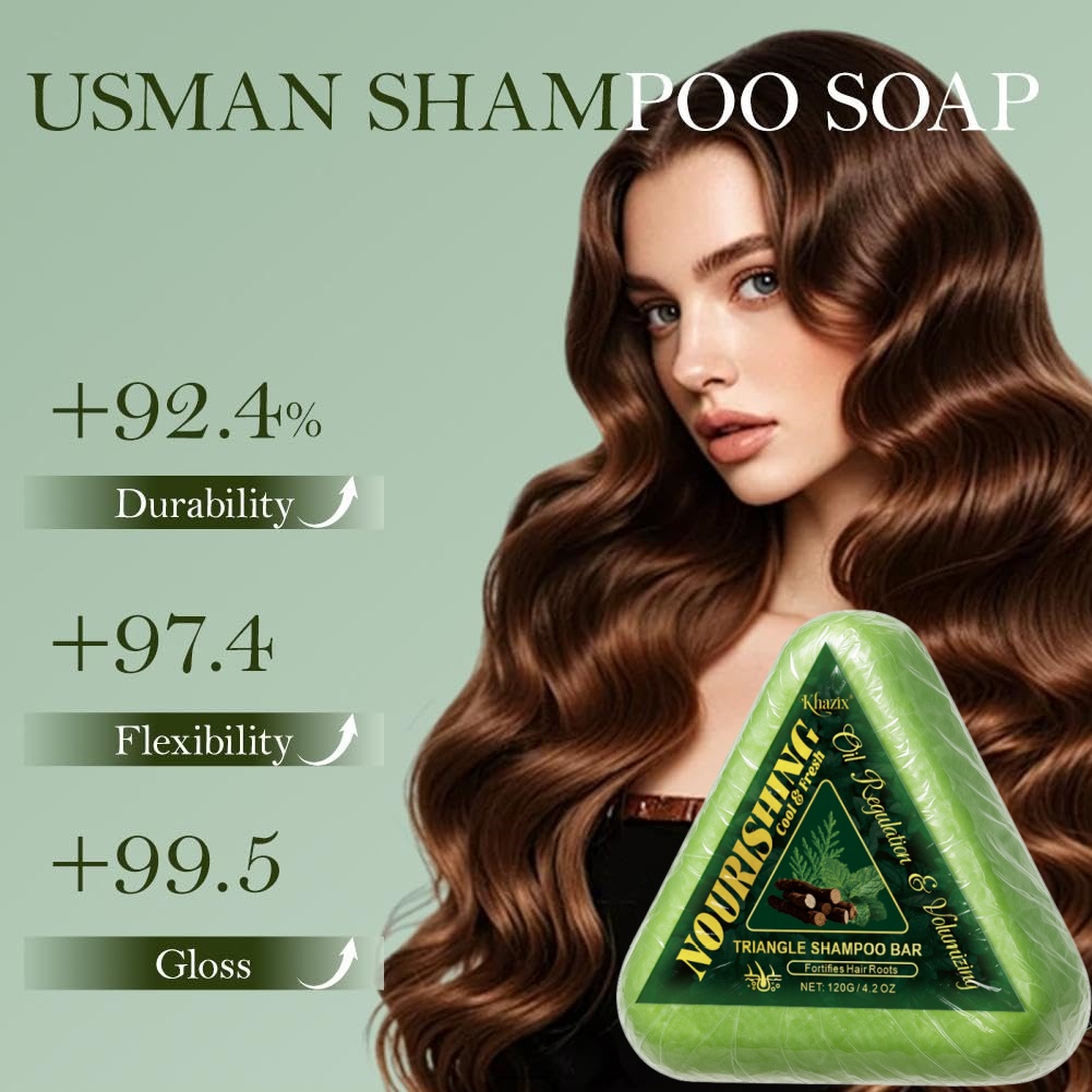 Groene Triangle Soap Shampoo B - Bar Soap Shampoo Solid recensie en prijs